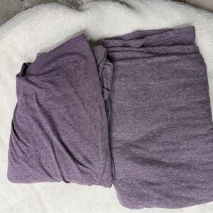 Twin XL Sheet set purple